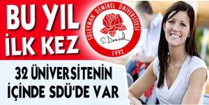 SDÜ E-KAYIT YAPACAK 