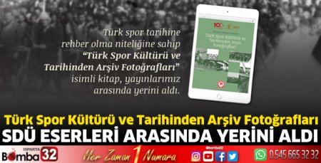 SDÜ eserleri arasında yerini aldı