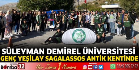 SDÜ Genç Yeşilay Sagalassos Antik Kentinde