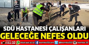 SDÜ HASTANESİ ÇALIŞANLARI GELECEĞE NEFES OLDU