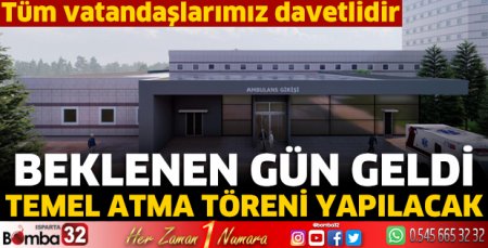 SDÜ Hastanesi ek hizmet binası temeli atılıyor