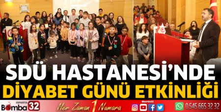SDÜ Hastanesi'nde Dünya Diyabet Günü etkinliği