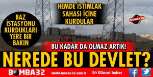 SDÜ HASTANESİNİN HEMEN YANINA BAZ İSTASYONU KURUYORLAR