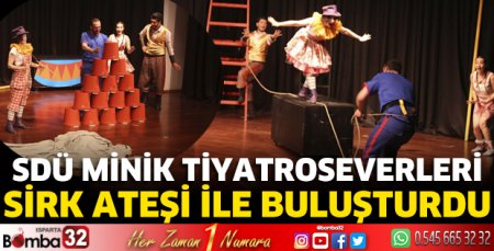 SDÜ minik tiyatroseverleri 