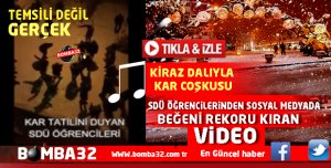 SDÜ ÖĞRENCİLERİNDEN BEGENİ REKORU KIRAN VİDEO 