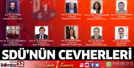 SDÜ Projesine TÜBİTAK’tan Destek