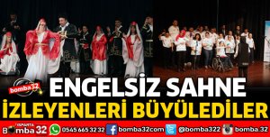 SDÜ SAHNESİNDE ENGEL YOK
