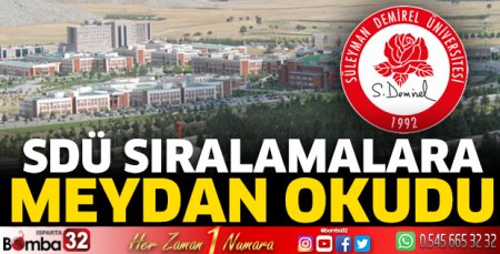 SDÜ sıralamalara meydan okudu