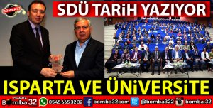 SDÜ TARİH YAZIYOR