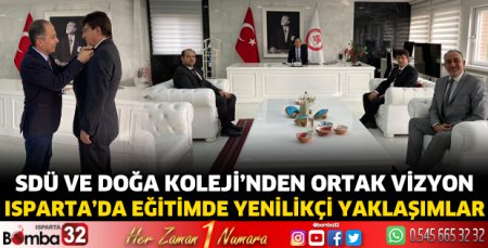SDÜ ve Doğa Koleji’nden ortak vizyon