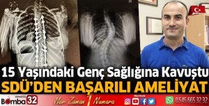 SDÜ’den Başarılı Ameliyat