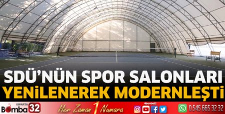 SDÜ’den spor alanında yenilikler