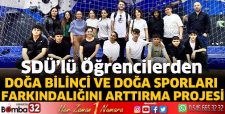 SDÜ’lü öğrencilerden farkındalık projesi