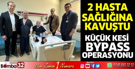SDÜ'de 2 hasta sağlığına kavuştu