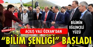 SDÜ'DE BİLİM ŞENLİĞİ BAŞLADI!
