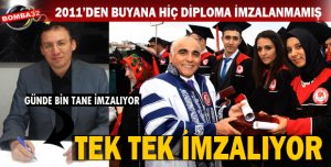 SDÜ'DE DİPLOMA ŞOKU!