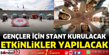 SDÜ'de gençler için stant kurulacak