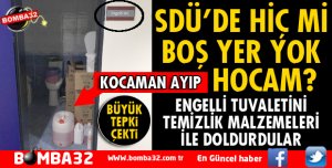 SDÜ'DE HİÇ Mİ BOŞ YER YOK HOCAM!