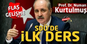 SDÜ'de İlk Ders: Vatan, Millî İrade ve Demokrasi