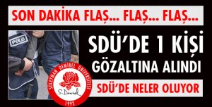 SDÜ'DE NELER OLUYOR?