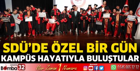 SDÜ'de özel bir gün