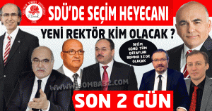 SDÜ'de Seçim Heyecanı