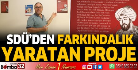 SDÜ'den farkındalık yaratan proje