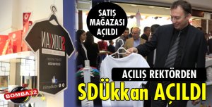 SDÜkkan Açıldı