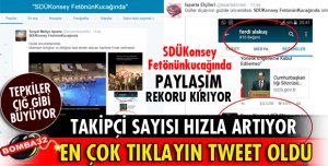 SDÜKonsey Fetönün Kucağında beğeni rekoru kırıyor
