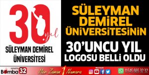 SDÜ'nün 30’uncu yıl logosu belli oldu
