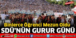 SDÜ'NÜN GURUR GÜNÜ