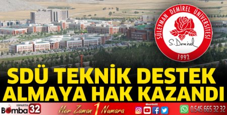 SDÜ'ye teknik destek