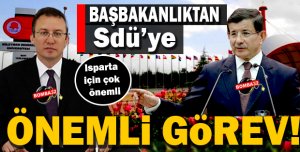 SDÜ'YE ÖNEMLİ GÖREV!