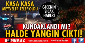 SEBZE PAZARINDA KUNDAKLAMA ŞÜPHESİ