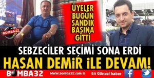 SEBZECİLER HASAN DEMİR İLE DEVAM DEDİ