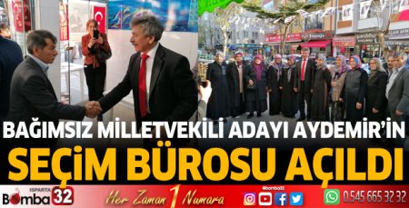 Seçim bürosu açıldı