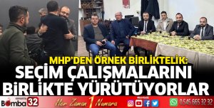 Seçim çalışmalarını birlikte yürütüyorlar