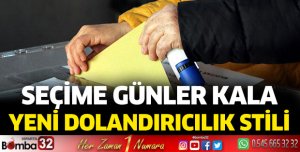 Seçimlere haftalar kala yeni bir dolandırıcılık yöntemi ortaya çıktı