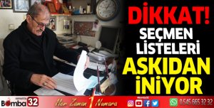 Seçmen Listeleri Bugün Askıdan İniyor