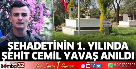 Şehadetinin 1. yılında anıldı