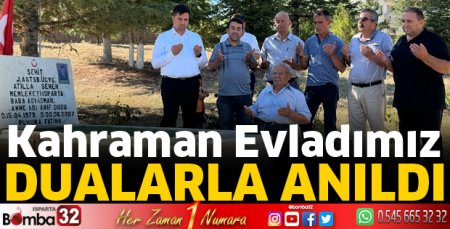 Şehidimiz dualarla anıldı