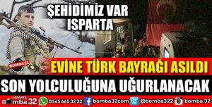 ŞEHİDİMİZ SON YOLCULUĞUNA UĞURLANACAK