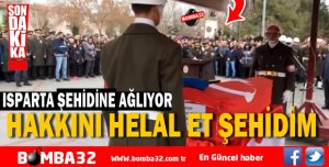 Şehidimiz son yolculuğuna uğurlanıyor
