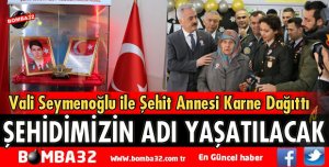 ŞEHİDİMİZİN ADI OKULDA YAŞATILACAK