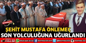 ŞEHİDİN NAAŞI DEFNEDİLDİ