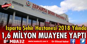 ŞEHİR HASTANESİ 2018 YILINDA 1 MİLYON 694 BİN MUAYENE YAPTI