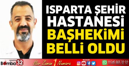 Şehir Hastanesi başhekimi belli oldu