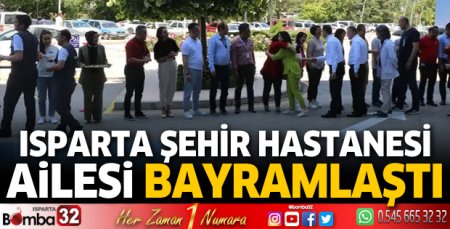 Şehir Hastanesi bayramlaştı 