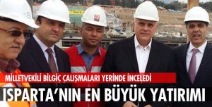 ŞEHİR HASTANESİ İNŞAATI HIZLA SÜRÜYOR