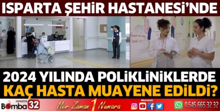 Şehir Hastanesi’nde geçen yıl kaç hasta muayene edildi?